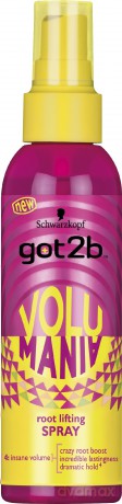Schwarzkopf Got2b Volumania Spray do włosów nadający objętość 200 ml