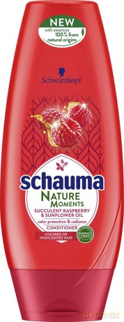 Schwarzkopf Schauma Nature Moments Odżywka do włosów farbowanych-malina&olej słonecznikowy 200 ml