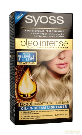 Schwarzkopf Syoss Farba do włosów Oleo 12-00 srebrzysty blond 1op.