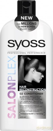 Schwarzkopf Syoss Salon Plex Odżywka do włosów zniszczonych 500 ml