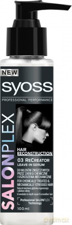 Schwarzkopf Syoss Salon Plex Serum do włosów zniszczonych 100 ml