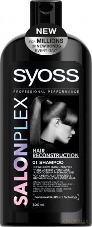 Schwarzkopf Syoss Salon Plex Szampon do włosów zniszczonych 500 ml