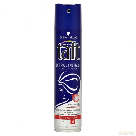 Schwarzkopf Taft Ultra Control Lakier do włosów ultra strong 250 ml