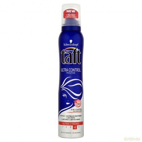 Schwarzkopf Taft Ultra Control Pianka do włosów ultra strong 200 ml