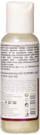 Siberica Natura Żel pod prysznic tonizujący 50 ml