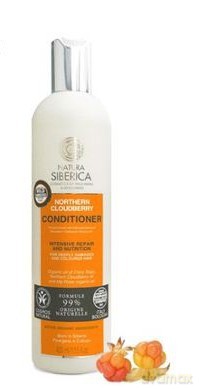 Siberica Natura Balsam do włosów syberyjska malina moroszka BDIH 400 ml
