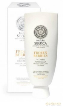 Siberica Natura Blanche Maska do włosów witaminowa Mrożone jagody 200 ml
