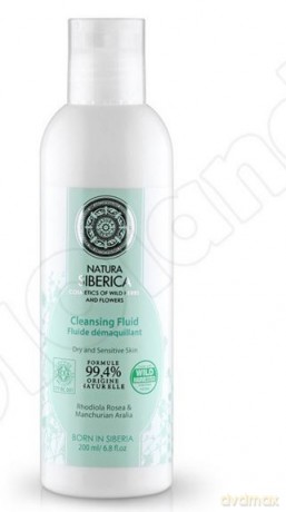 Siberica Natura Fluid oczyszczający cera sucha i wrażliwa Icea 200 ml