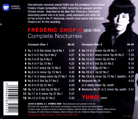 Yundi: Nocturnes [2CD]