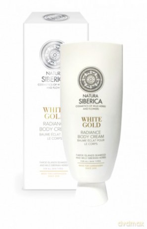 Siberica Natura Krem do ciała Białe Złoto 200 ml