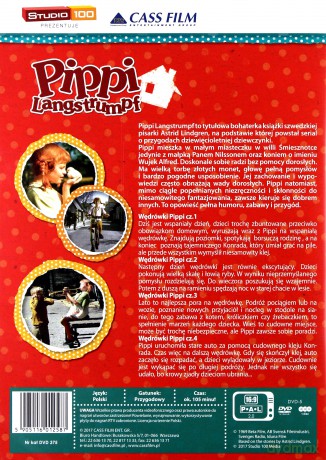 Pippi Langstrumpf. Wędrówki Pippi [DVD]