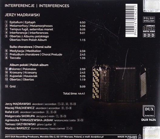 Jerzy Mądrawski. Interferencje [CD]