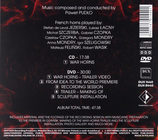 Paweł Pudło. War Horns [CD]