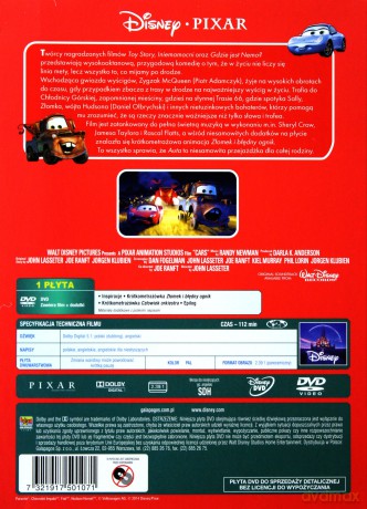 Auta / Auta 2 / Auta 3 Pakiet (Disney) [3DVD]