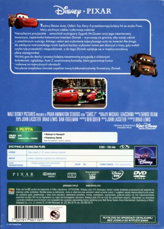 Auta / Auta 2 / Auta 3 Pakiet (Disney) [3DVD]