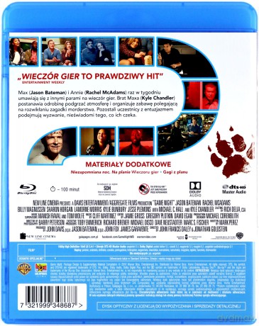 Wieczór gier [Blu-Ray]