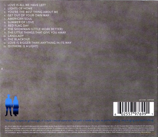 U2: Songs Of Experience [CD]