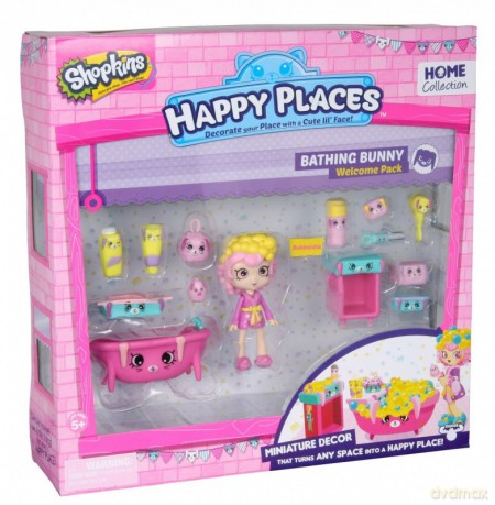 HAPPY PLACES SHOPKINS Zestaw startowy Bathing Bunny [FIGURKA]