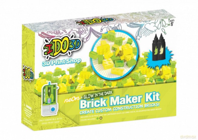 IDO3D Vertical, Drukarka 3D - Klocki