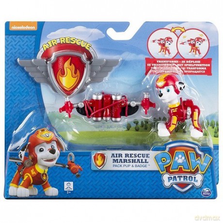 Psi Patrol Powietrzny Figurka z odznaką Marshall [FIGURKA]