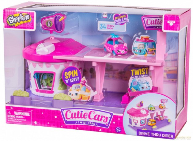 SHOPKINS CUTIE CARS -Zestaw [FIGURKA]