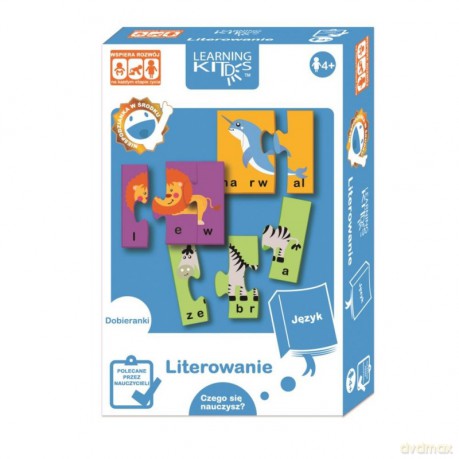 Układanka edukacyjna - Literowanie [GRA]