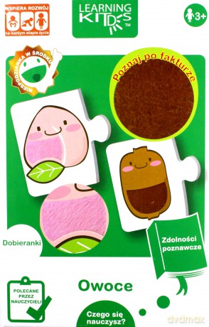 Układanka edukacyjna - Owoce [GRA]