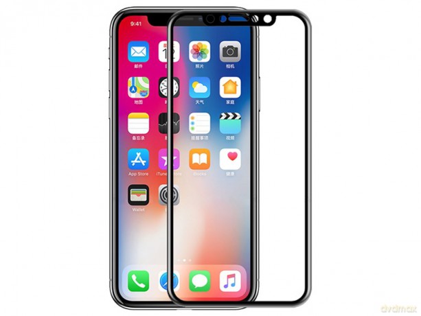 Szkło Hartowane 3D iPhone X 10 (Rock)