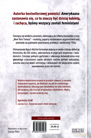 Wszyscy powinniśmy być feministami - Chimamanda Ngozi-Adichie [KSIĄŻKA]