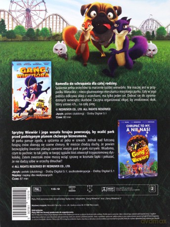 Gang Wiewióra / Gang Wiewióra 2 (BOX) [2DVD]