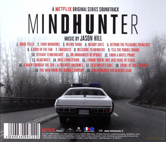 Mindhunter soundtrack (Jason Hill) [CD]