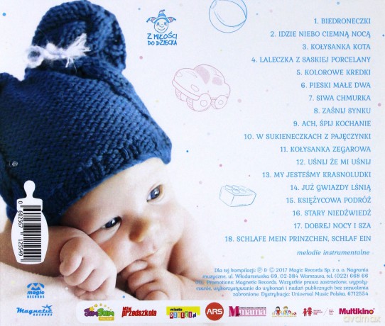 Najpiękniejsze Kołysanki Dla Maluszka [CD]