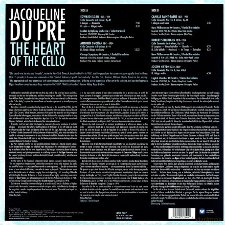 Jacqueline Du Pre: The Heart Of The Cello (Compilation - 30th Anniversary Of Death: October 19th) [Winyl]