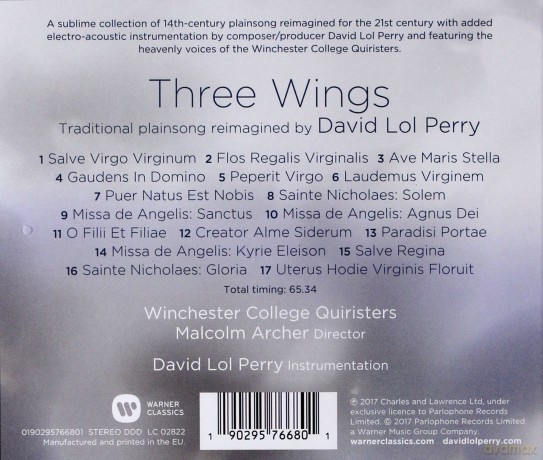 David Lol Perry: Three Wings [CD]