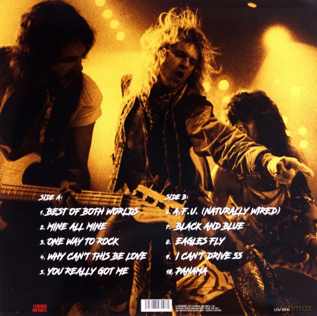 Van Halen: Live On Air [Winyl]