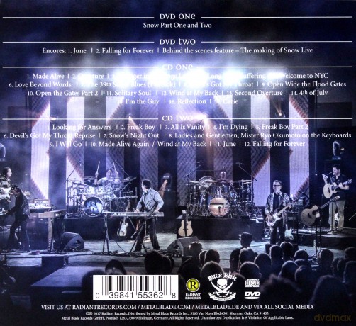 Spock's Beard: Snow Live [2DVD]+[2CD]