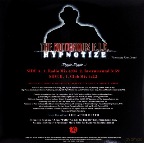 The Notorious B.I.G.: Hypnotize (RSD) [Winyl]