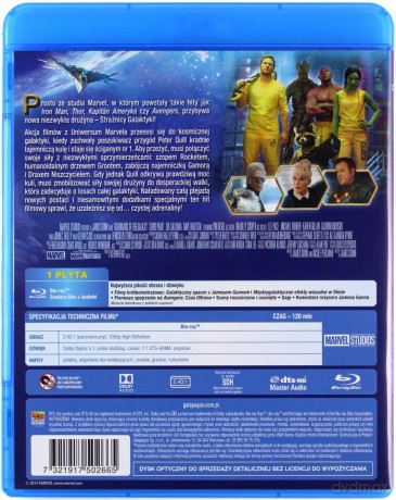 Strażnicy Galaktyki / Strażnicy Galaktyki 2 Pakiet [2xBlu-Ray]