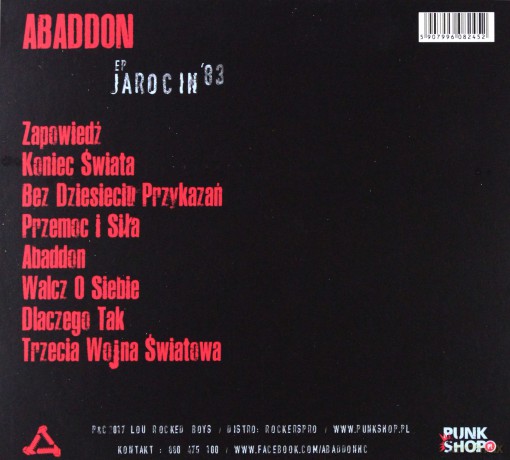 Abaddon: EP Jarocin 83 [CD]