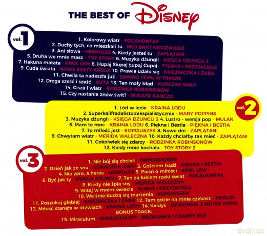 The Best Of Disney BOX (PL) [3CD]