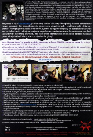 Gitarowy Starter - Innowacyjny kurs gry na gitarze dla początkujących [PROGRAM PC]