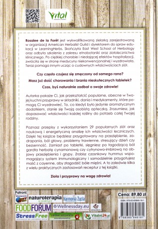 Alchemia ziół i przypraw. Uzdrawiaj tym, co masz w kuchni - Rosalee La Foret [KSIĄŻKA]