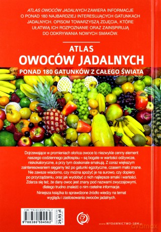 Atlas owoców jadalnych [KSIĄŻKA]