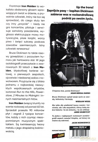 Bruce Dickinson. Autobiografia - Bruce Dickinson [KSIĄŻKA]
