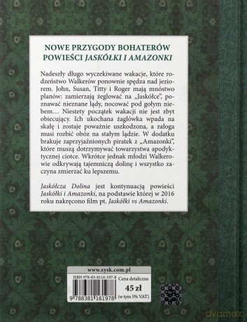 Jaskółcza dolina - Arthur Ransome [KSIĄŻKA]