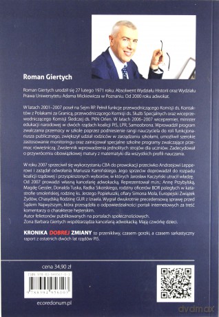 Kronika dobrej zmiany - Roman Giertych [KSIĄŻKA]