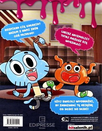 Niesamowity bazgrolnik Gumballa [KSIĄŻKA]