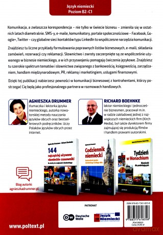 Nowoczesna korespondencja biznesowa po niemiecku - Agnieszka Drummer [KSIĄŻKA]