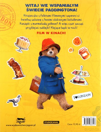 Paddington 2. Księga gier i zabaw z naklejkami. 150 naklejek [KSIĄŻKA]