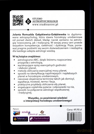 Podręcznik astrologii praktycznej. Znaczenie planet w horoskopie urodzeniowym - Jolanta Romualda Gałązkiewicz - Gołębiewska [KSIĄŻKA]